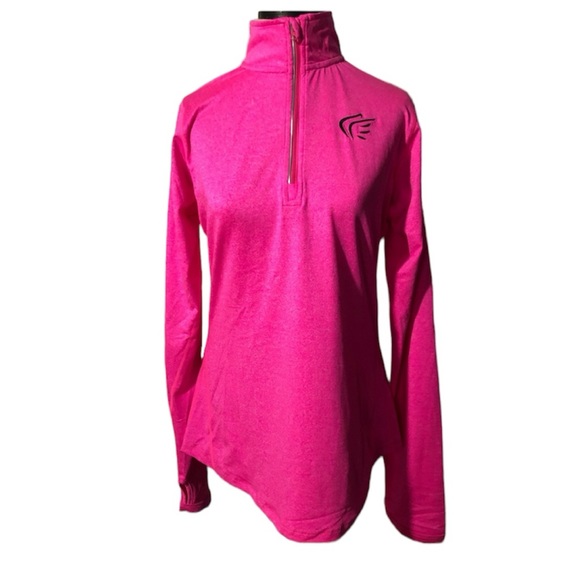 Active Faith Neon Pink Half Zip - Picture 1 of 10